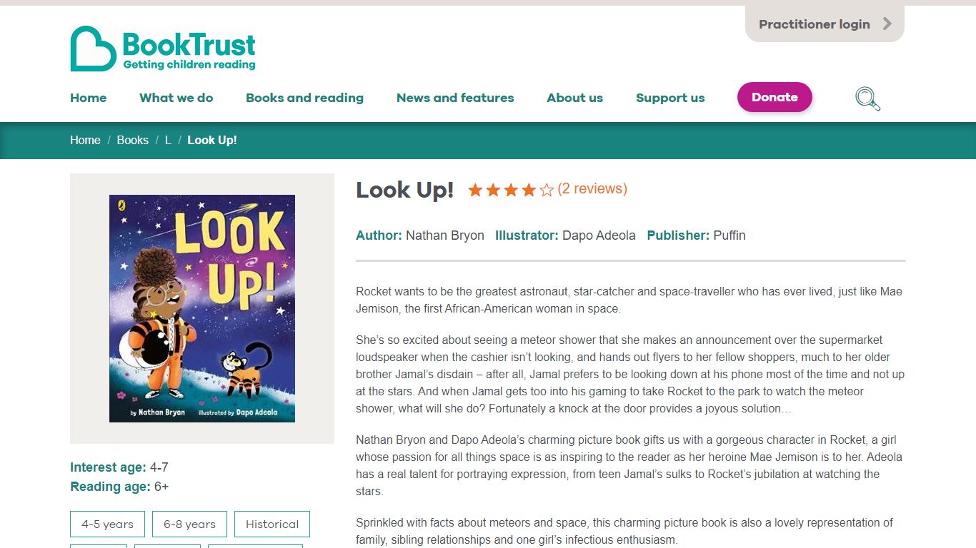 Look Up! | BookTrust